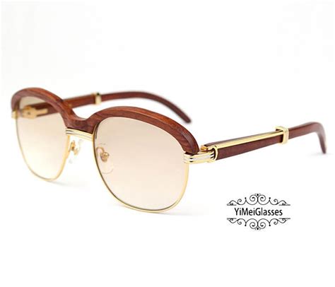 cartier wood glasses for cheap|vintage cartier glasses wood.